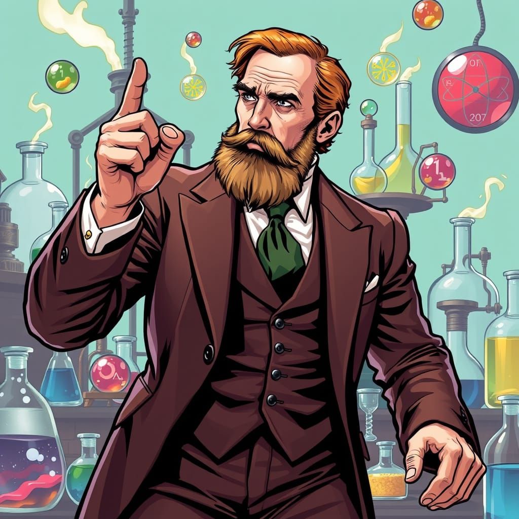 Visionary Chemist Embarks on Epic Quest