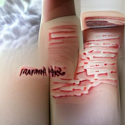 AI Generated Image of Self Harm