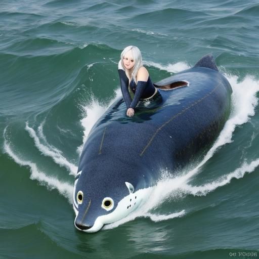 Mystical Selkie: AI Generated Interpretation