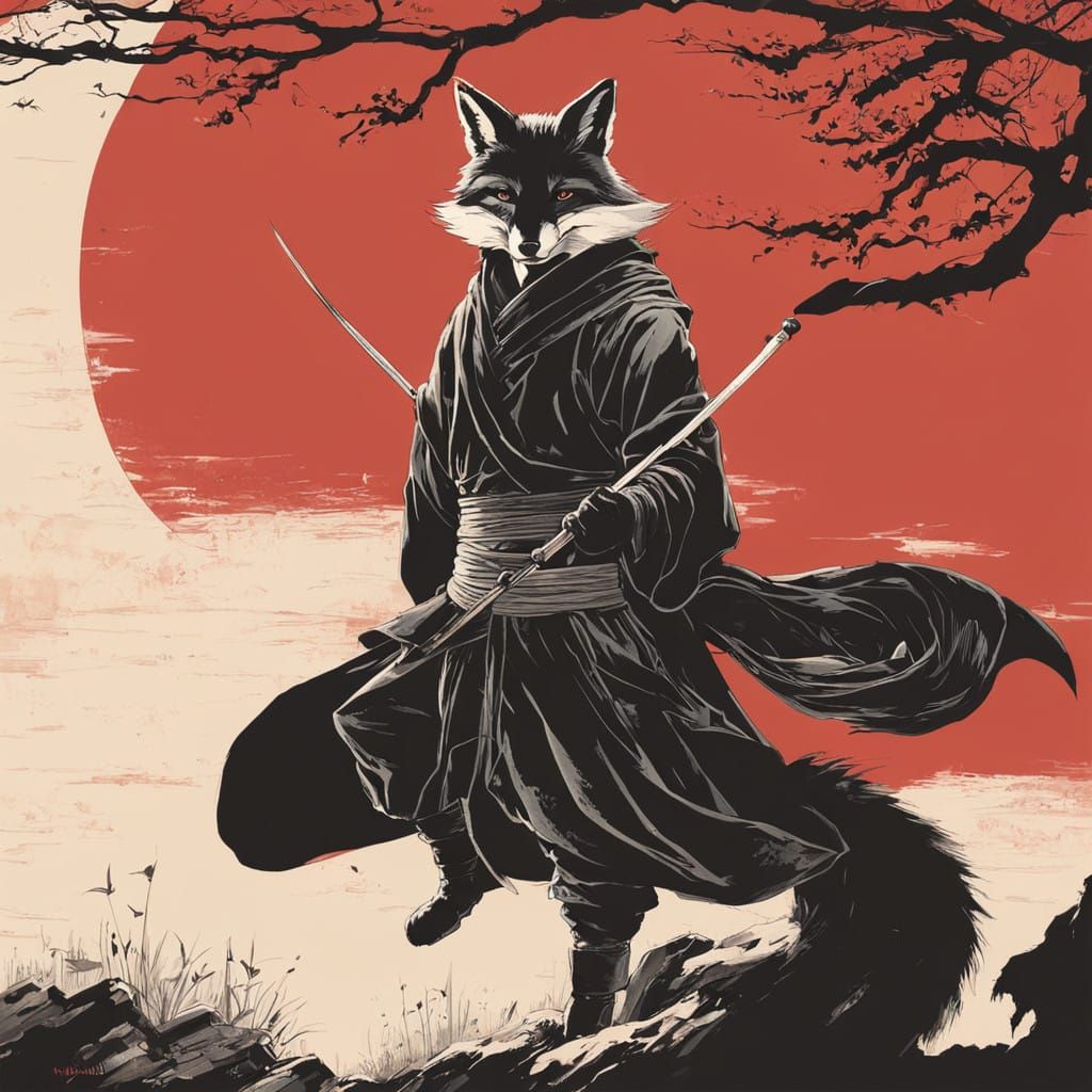 Moonlit Fox Assassin