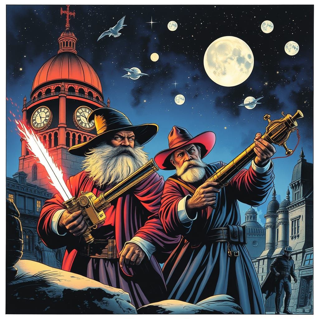 Time Bandits Comic Art by Brooks and Mumford