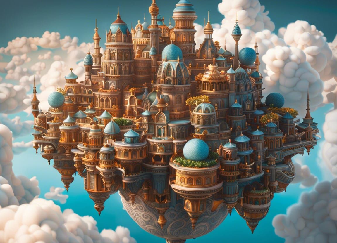 Suspended high above the earth