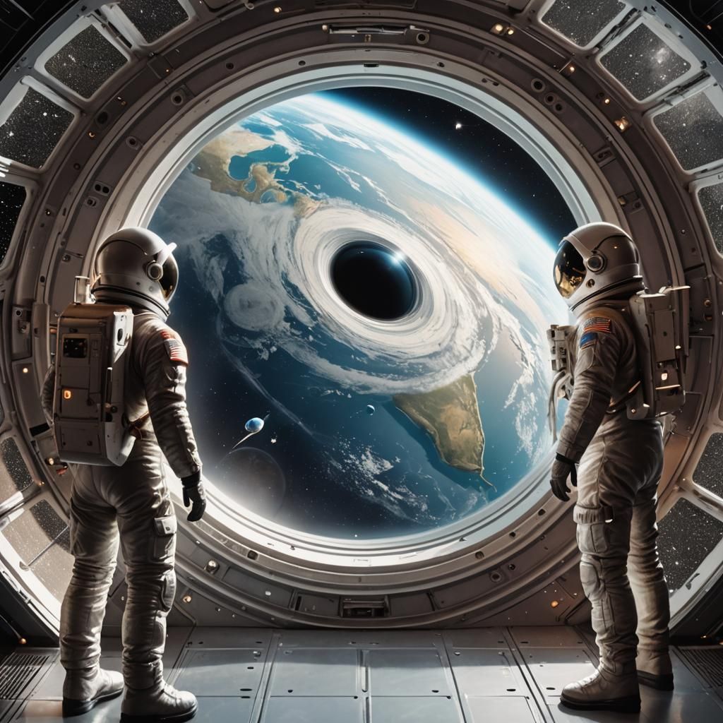Astronauts Observe Black Hole Over Tampa Bay