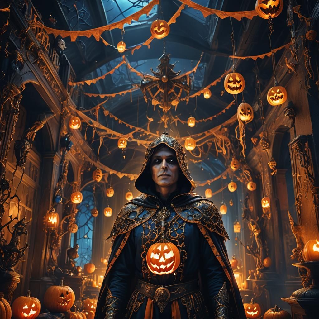 Halloween Costume: Fantasy Concept Art in Matte Painting Sty...