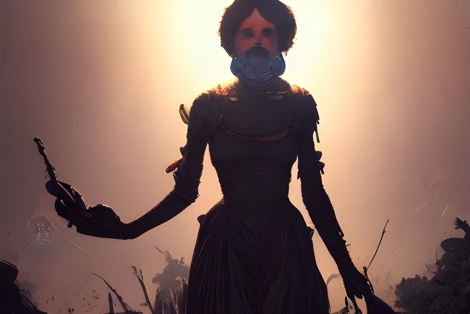 Futuristic Horror Wonderland Inspired by Alice McGee