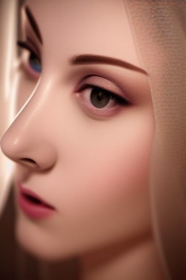Ethereal Juliet: Seductive Gaze in Volumetric Light