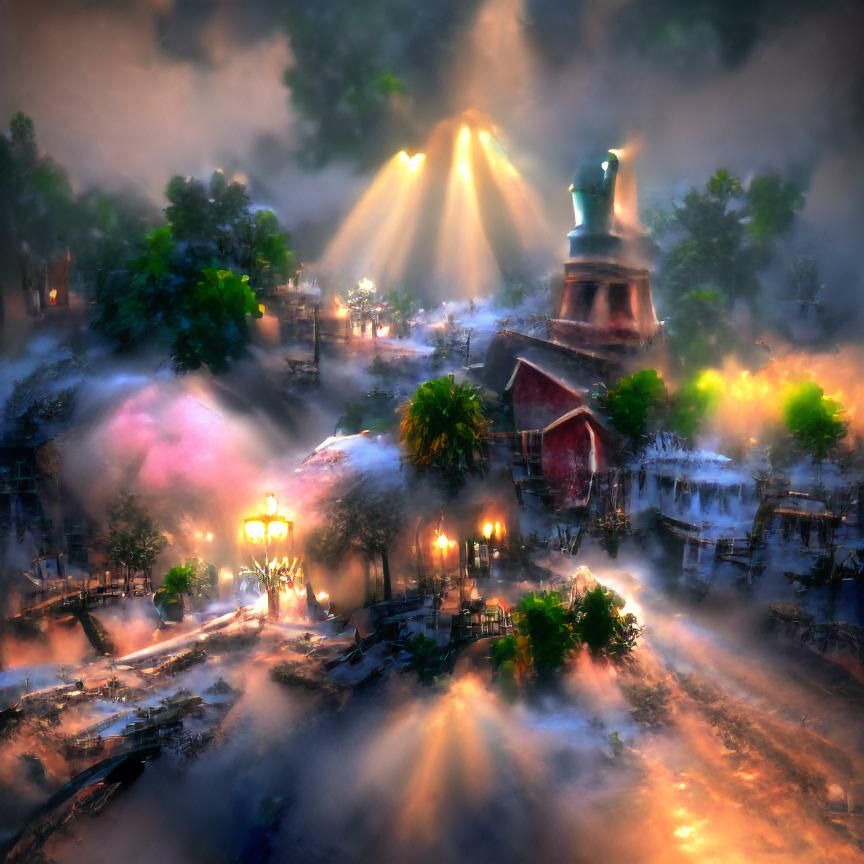 Simple AI Image of Sorrow