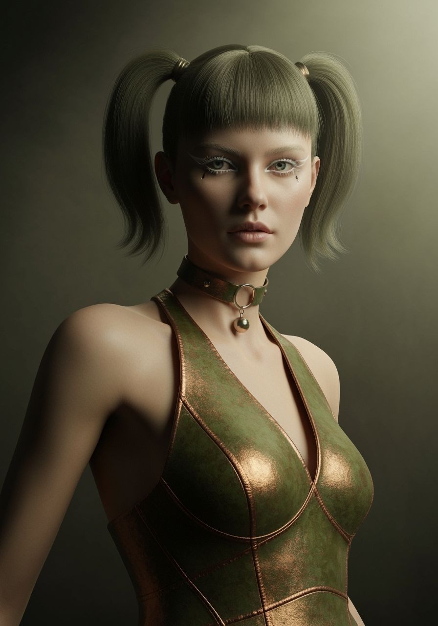 Avant Garde Fashion Editorial in Trompe L'oeil Perspective