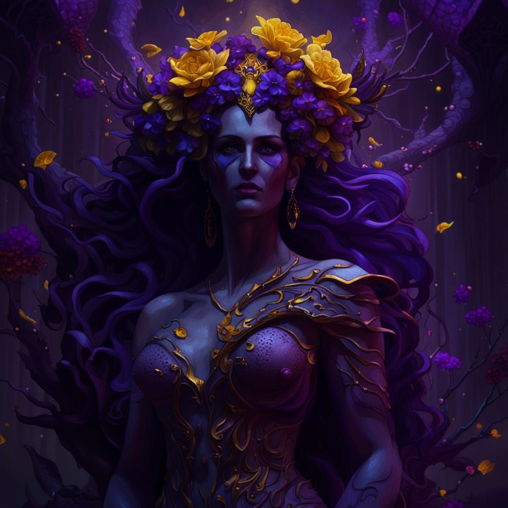 Hades and Persephone: Underworld Fantasy Art