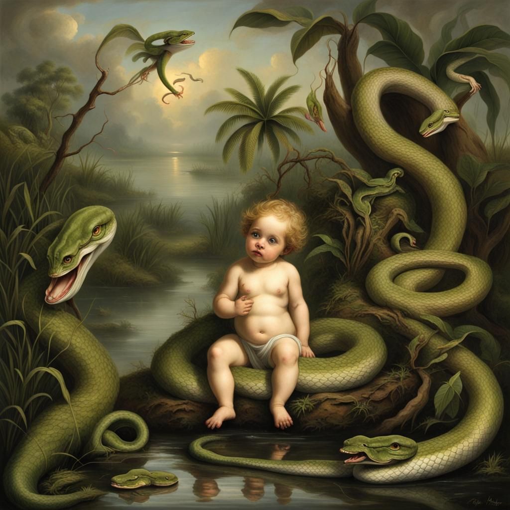 Serpent Cherub