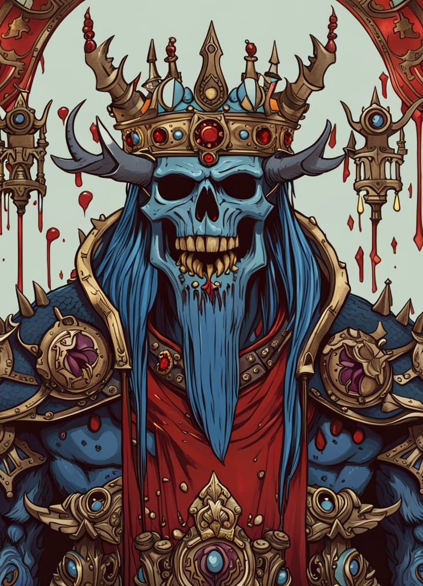 The Azure Lich King of The Underworld