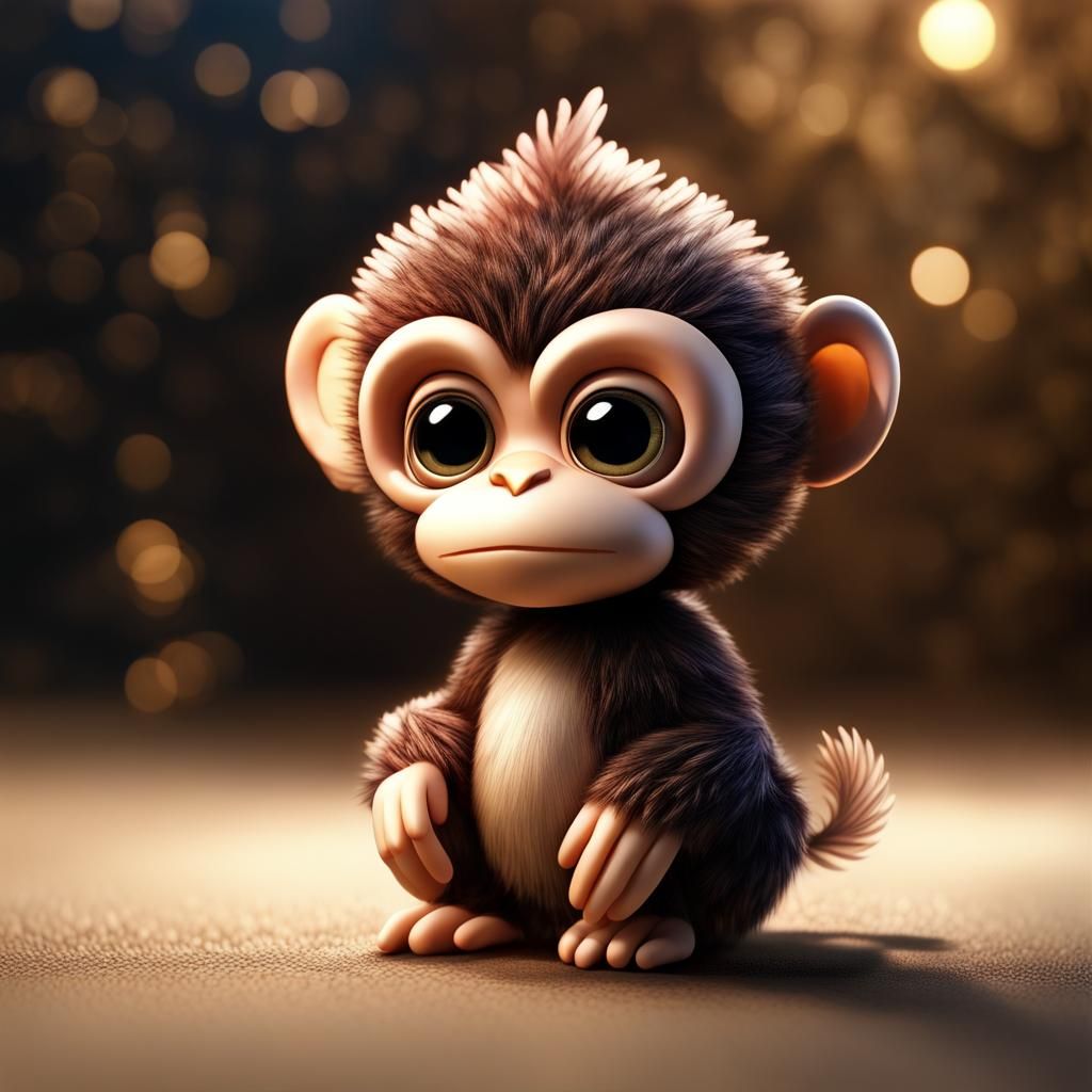 Chibi monkey 1