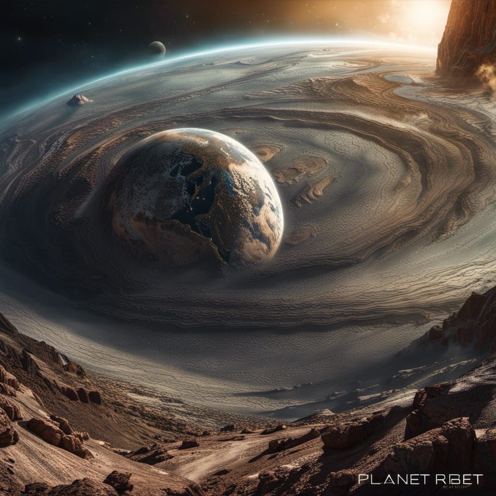 Hyperrealistic Planet Ereti in High Definition
