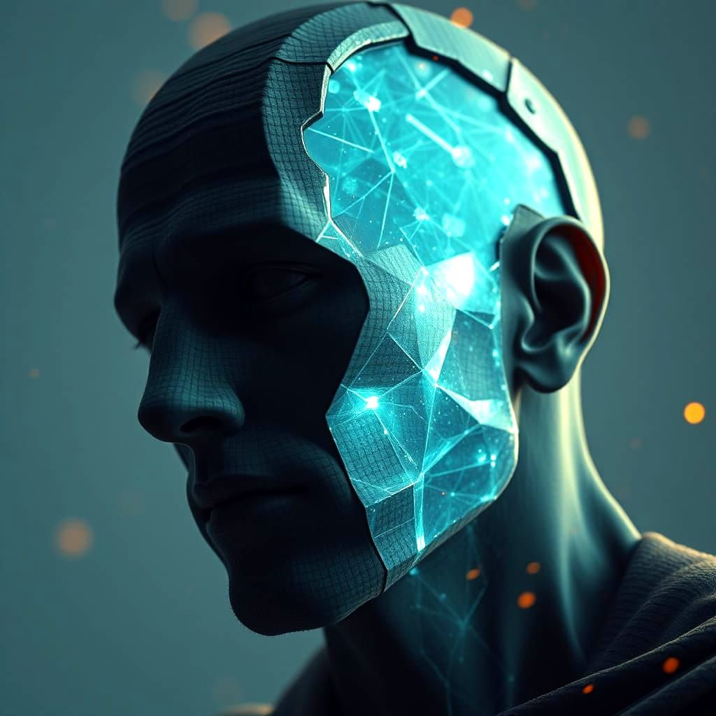 Photorealistic Mystery of Man in 8k Resolution