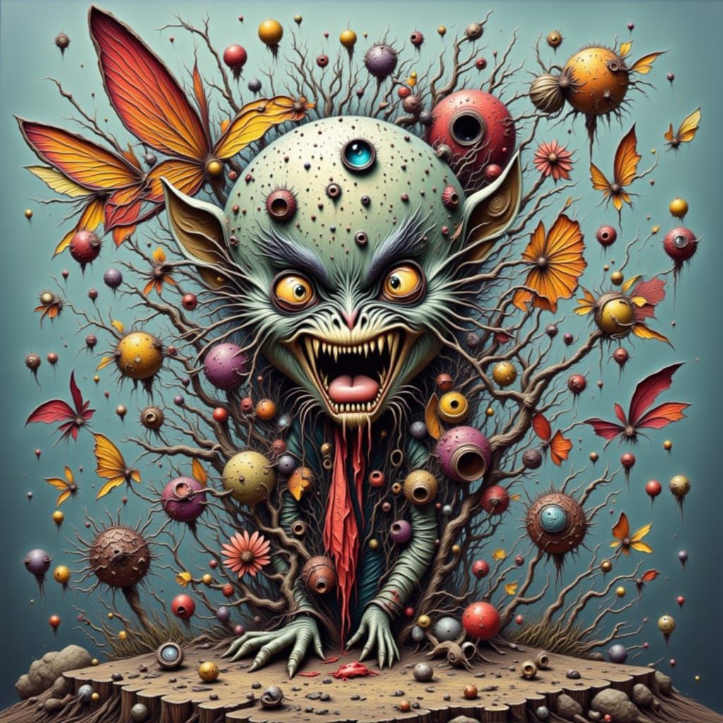 Weird, Strange, and Odd AI Portrait