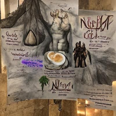 Nerevar @ALMSIVI is exhibiting The Elder Scrolls themed art at the Night Café.