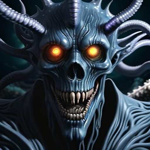 Eldritch Horror Rising: A Cinematic Oil Painting