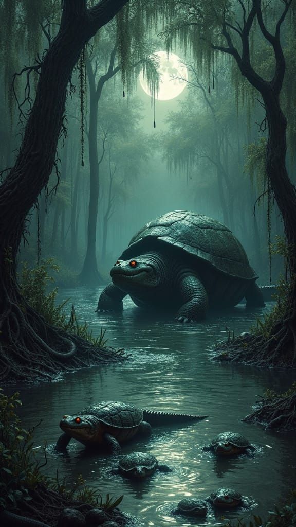 Bayou Monstrosities Rise from the Murky Depths