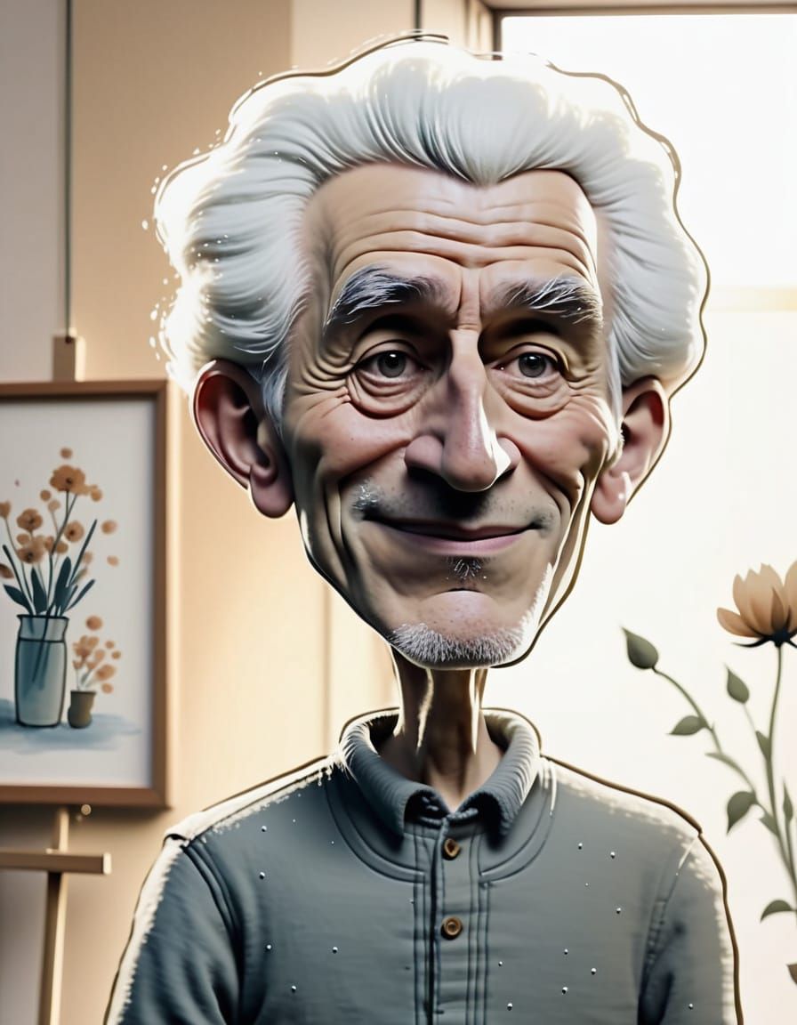 Modern Ink Painting of Boxtel with Van Baerle