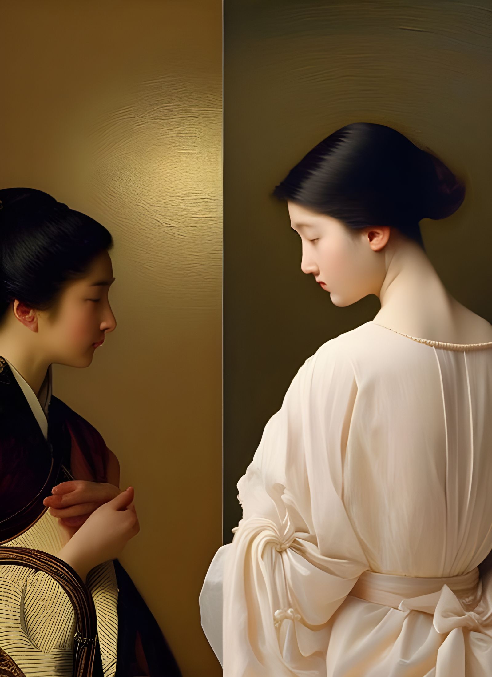 Hyperreal Portrait of People in their Sunday Best