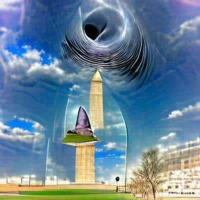 AI Image from Blank Prompt