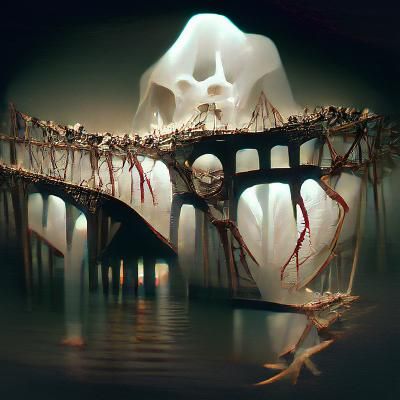 Sinister Bone Bridge Art