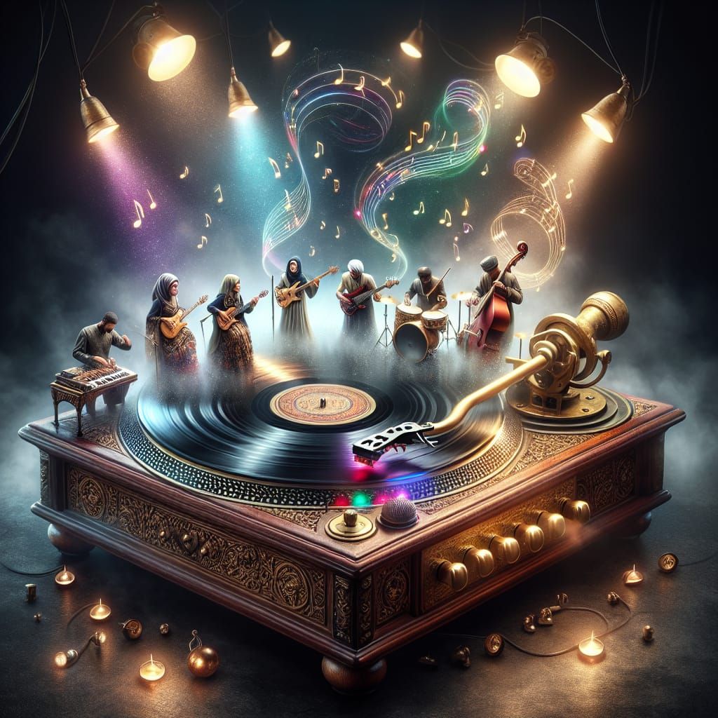 A record that sounds......