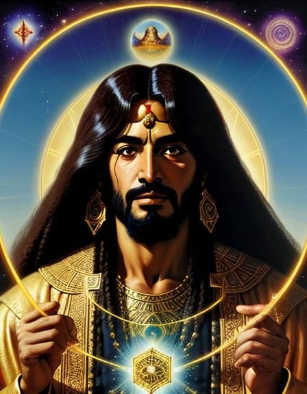 Serapis Bey, white ray master