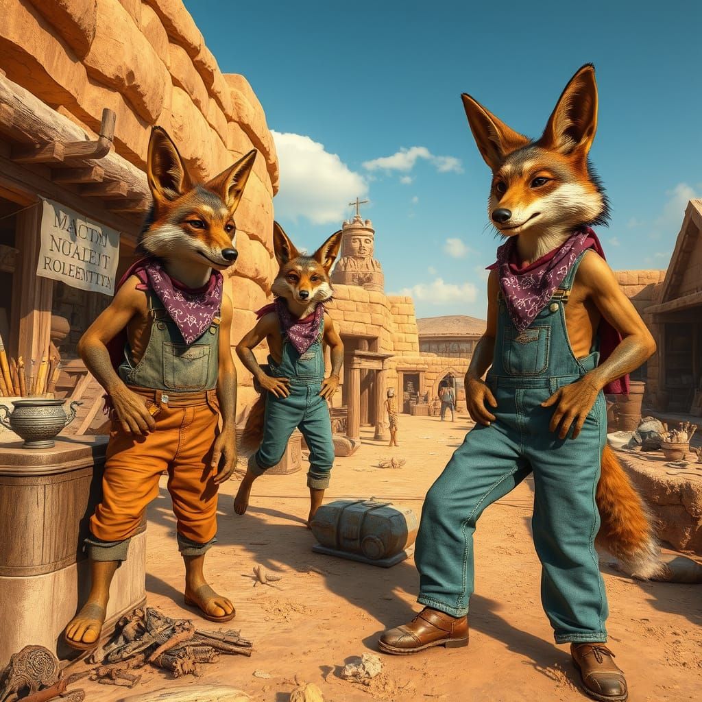 Coyotes Build Whimsical Archaeology Museum at Enchanted Summ...