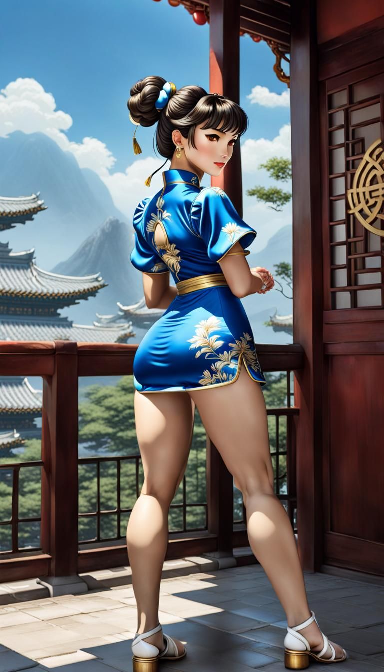 Chun-Li from street fighter