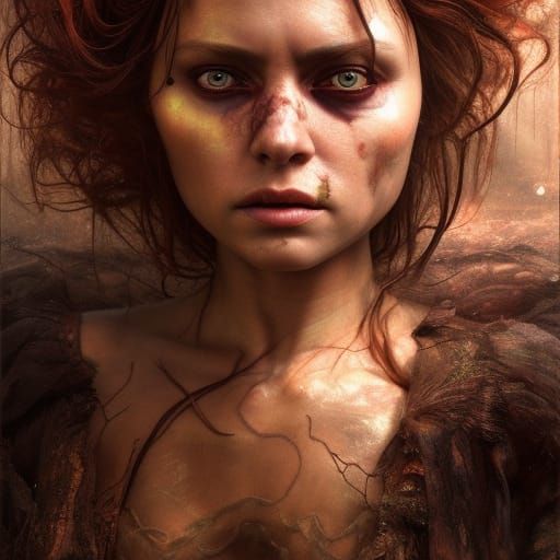 Psychedelic Post-Apocalyptic Portrait in Unreal Engine