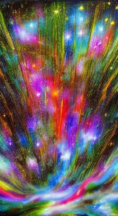 Red Streak of Light in Cosmic Void