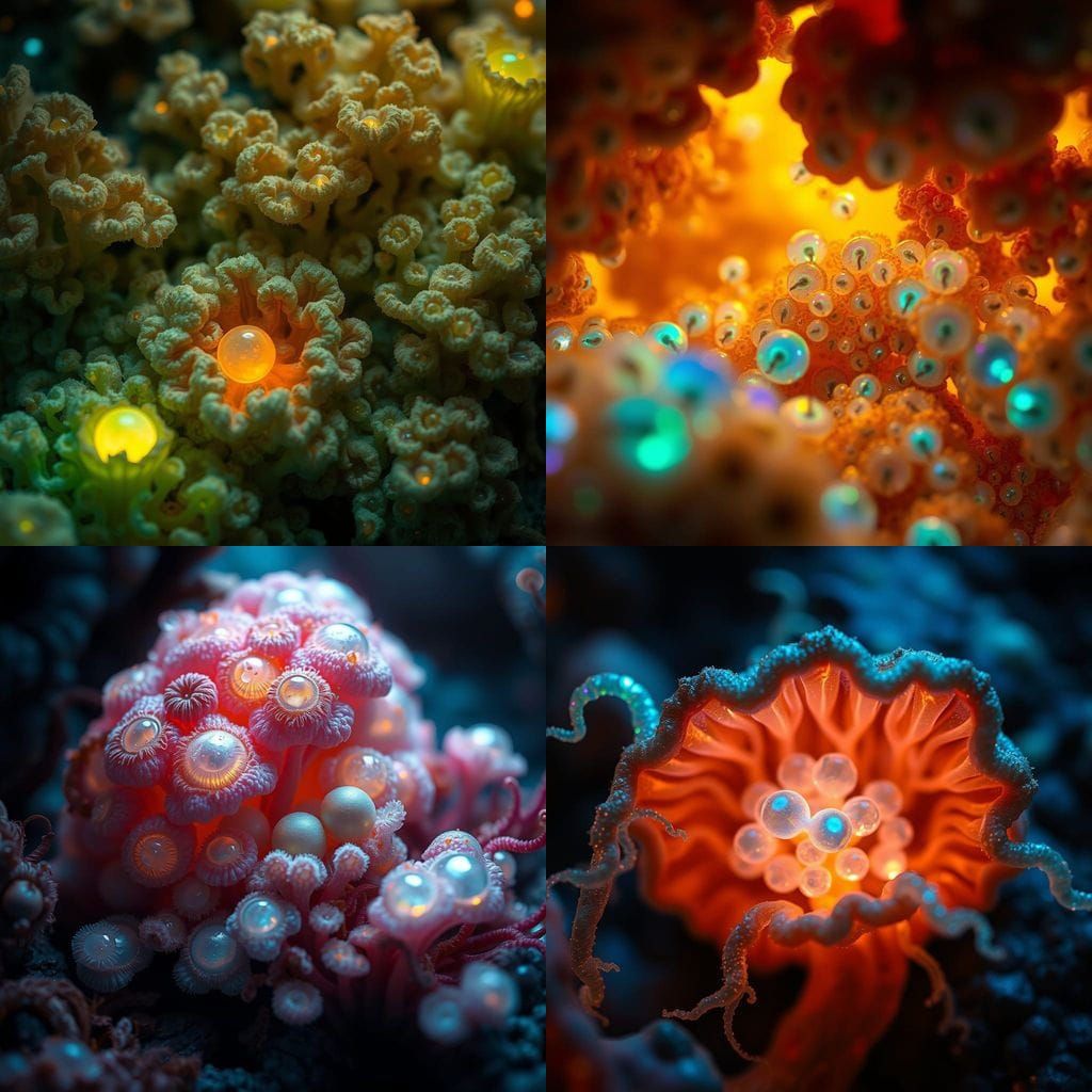 Fantastical Fungal Worlds: Alien Spores Unveiled in Vivid De...