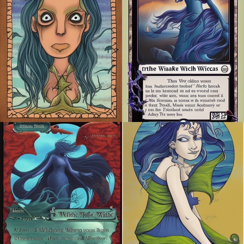 The Sea Witch: An AI Interpretation