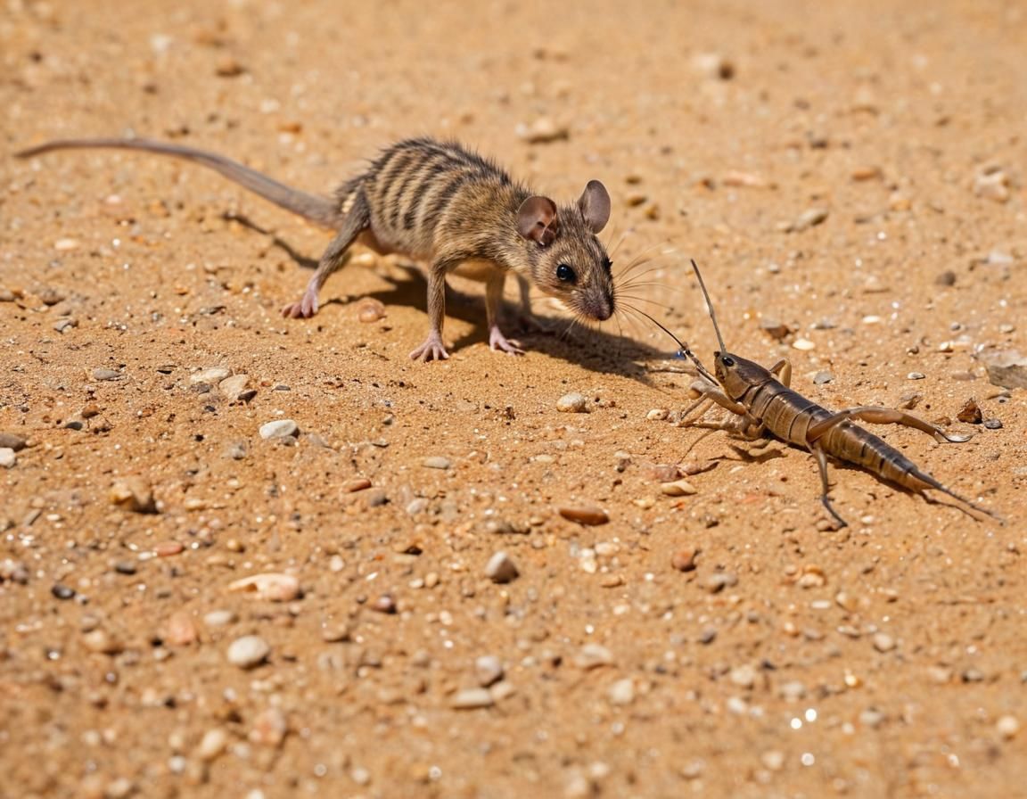 Mouse Versus Scorpion: Wildlife Photography in Desert