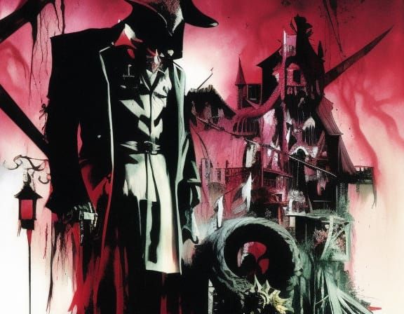 Epic Horror Nightmare Art