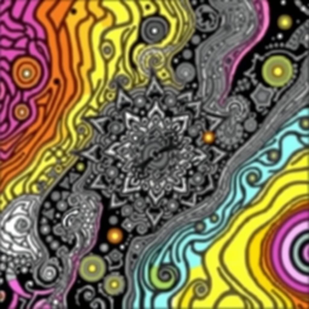 (Escher-esque Illusionary Meticulous intricate elaborate zen...