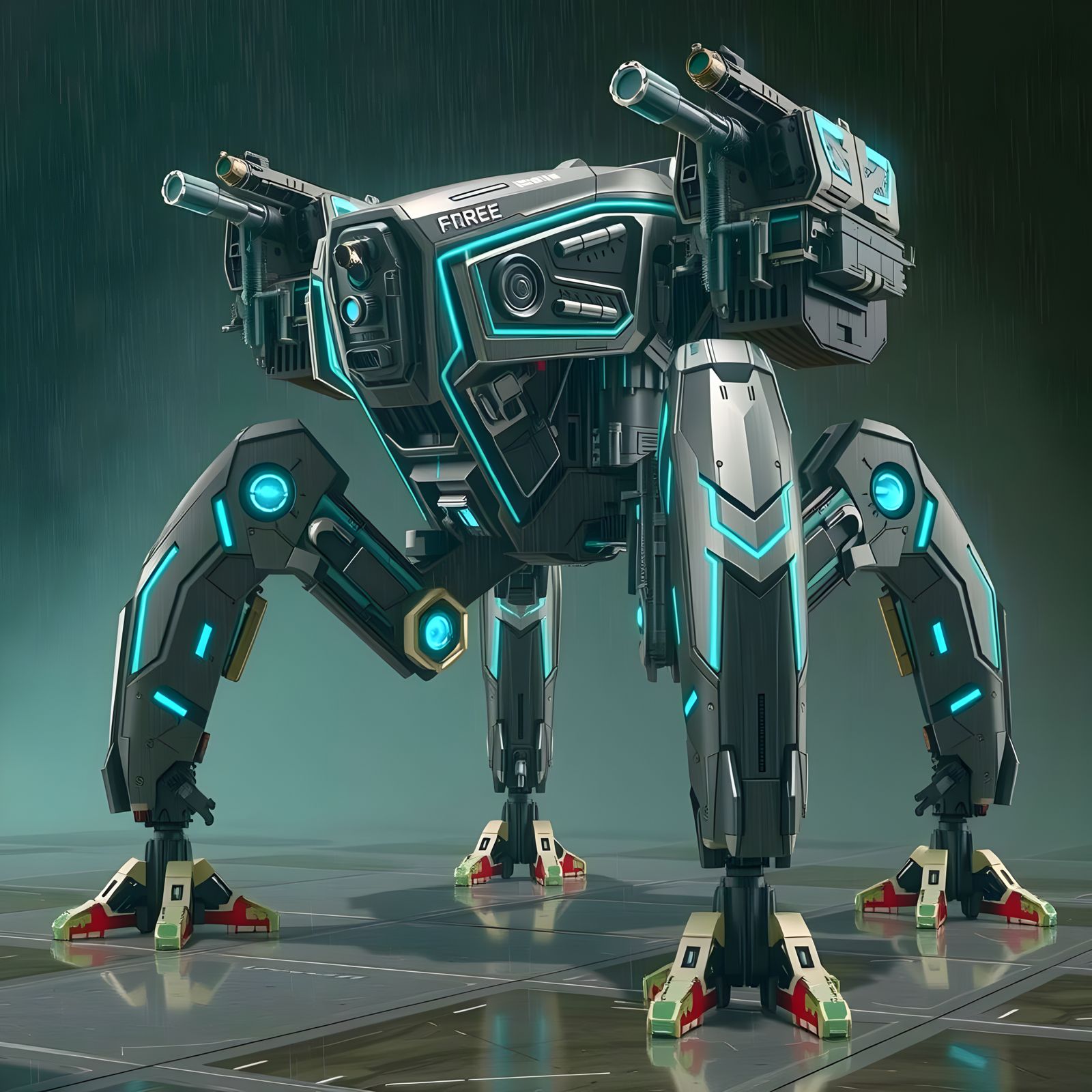 Quadruped Mechxperiment 2