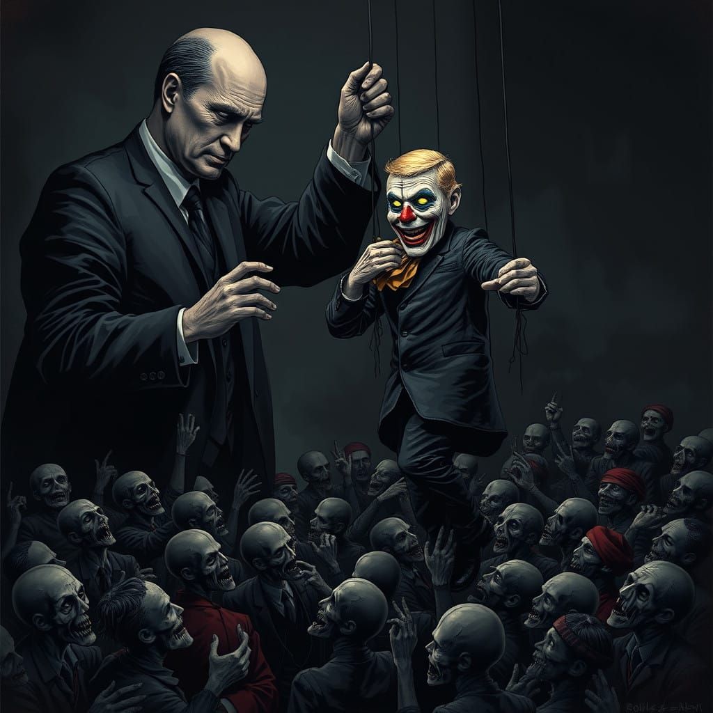 Dark Politics: Putin's Puppet Trump Casts a Shadow of Contro...
