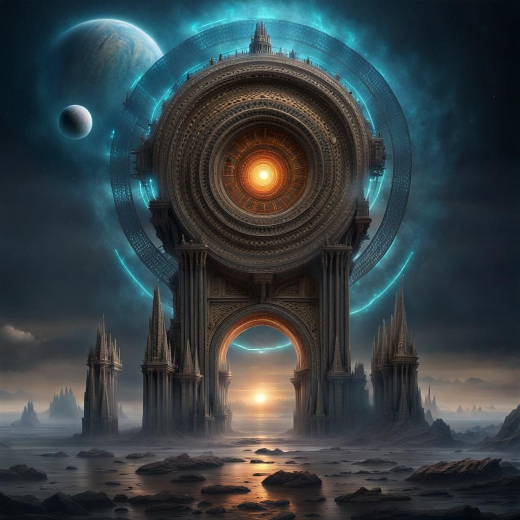 ancient portal for time travel