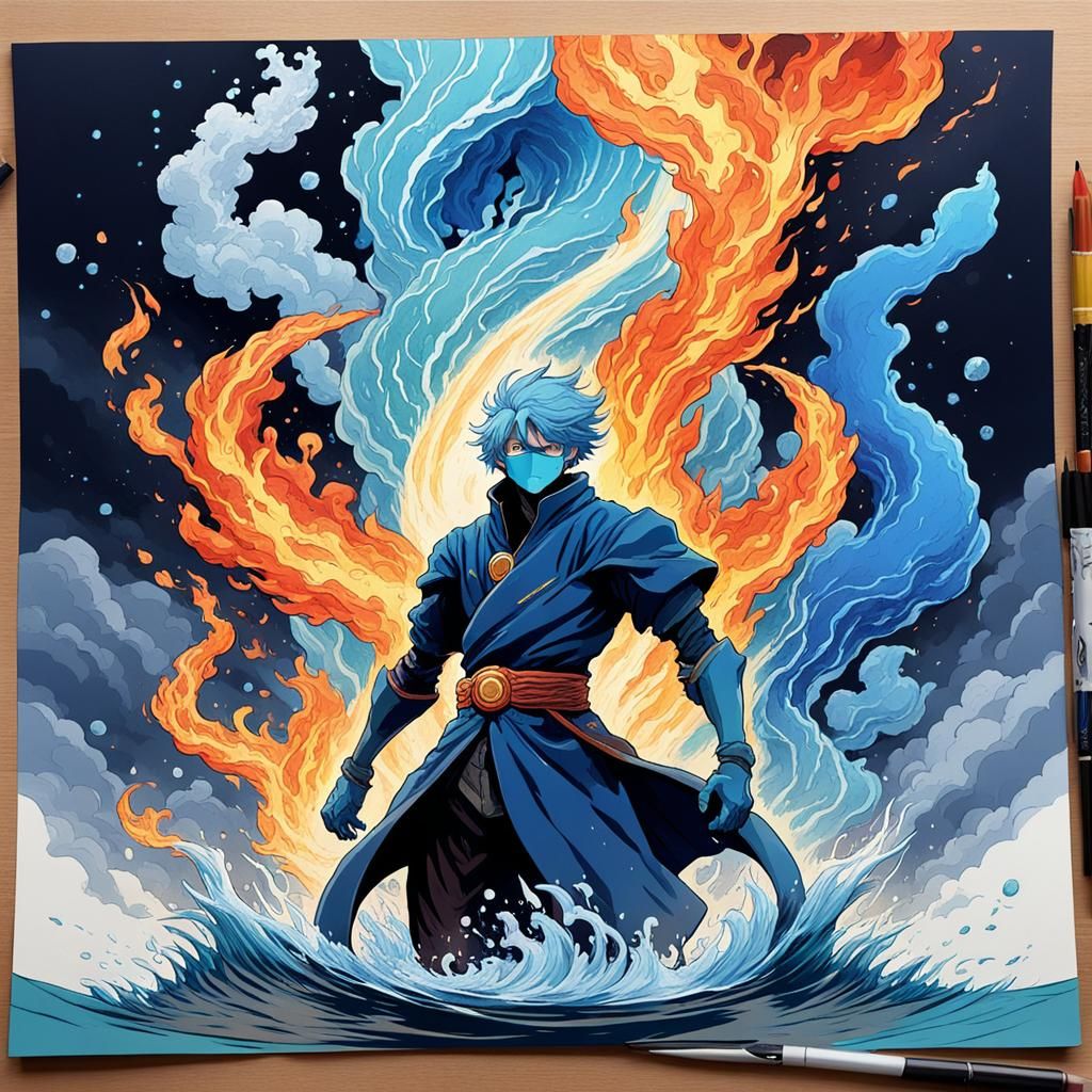 All 4 elements combo