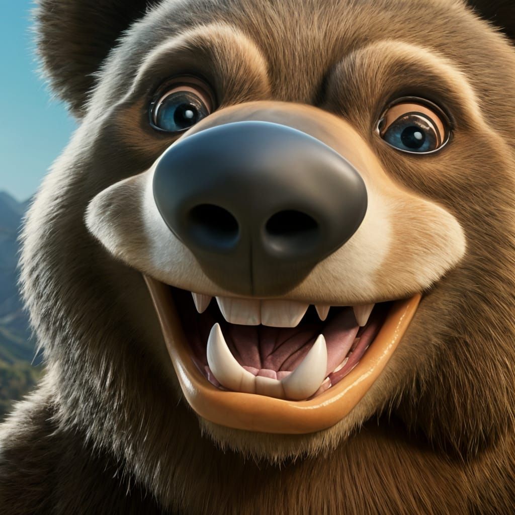 Adorable Smiling Teddy Bear