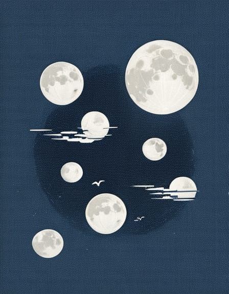 Lunar Tapestry in Ethereal Dreamscapes