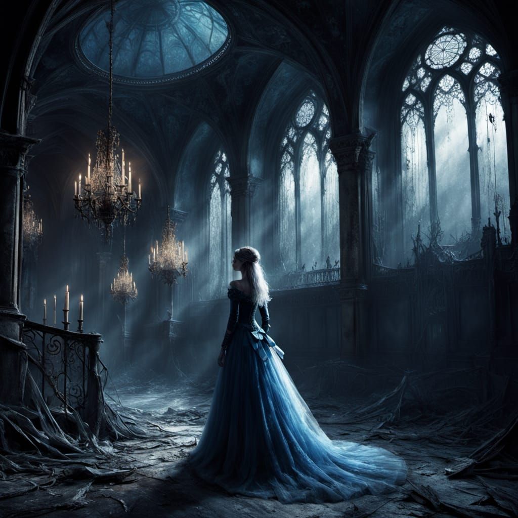 Spectral Waltz in Decaying Ballroom