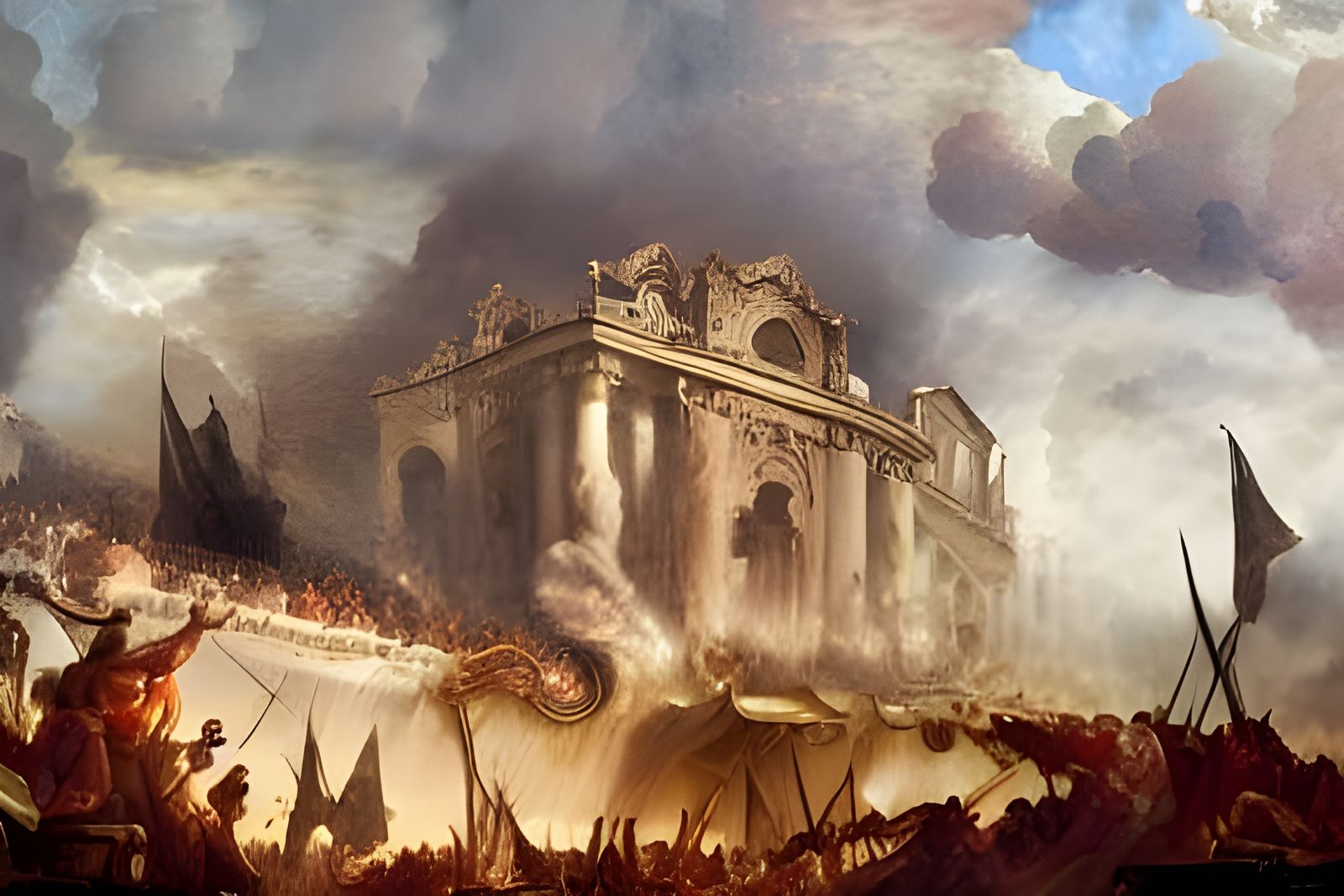 Deconstruction of the Mind's Eye: Delacroix Style