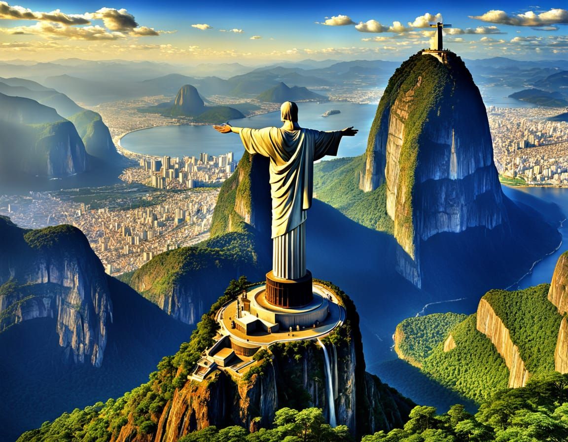 Christ the Redeemer in Angola: A Surreal Masterpiece