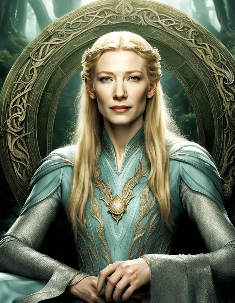 Cate Blanchett as Galadriel: Lord of the Rings