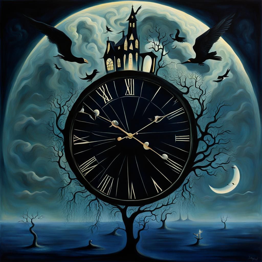 Surreal Witching Hour Dreamscape