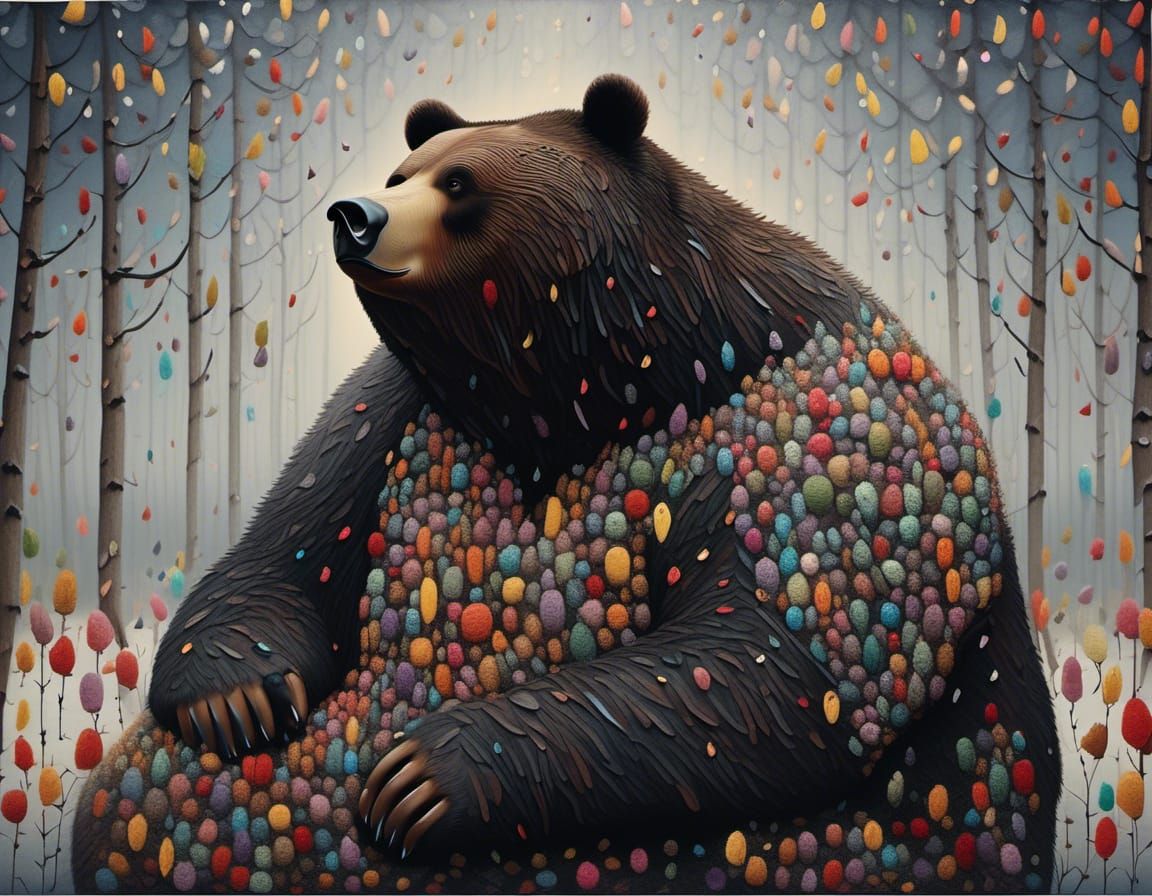 Expressive Teddy Bear Conveying Unspoken Emotions