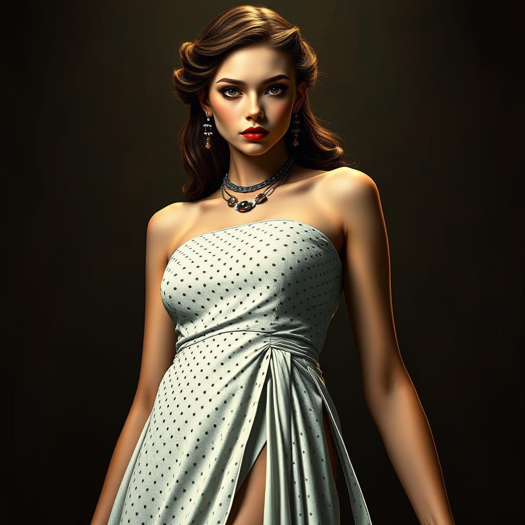 Ethereal Beauty in Dark Fantasy Fashion